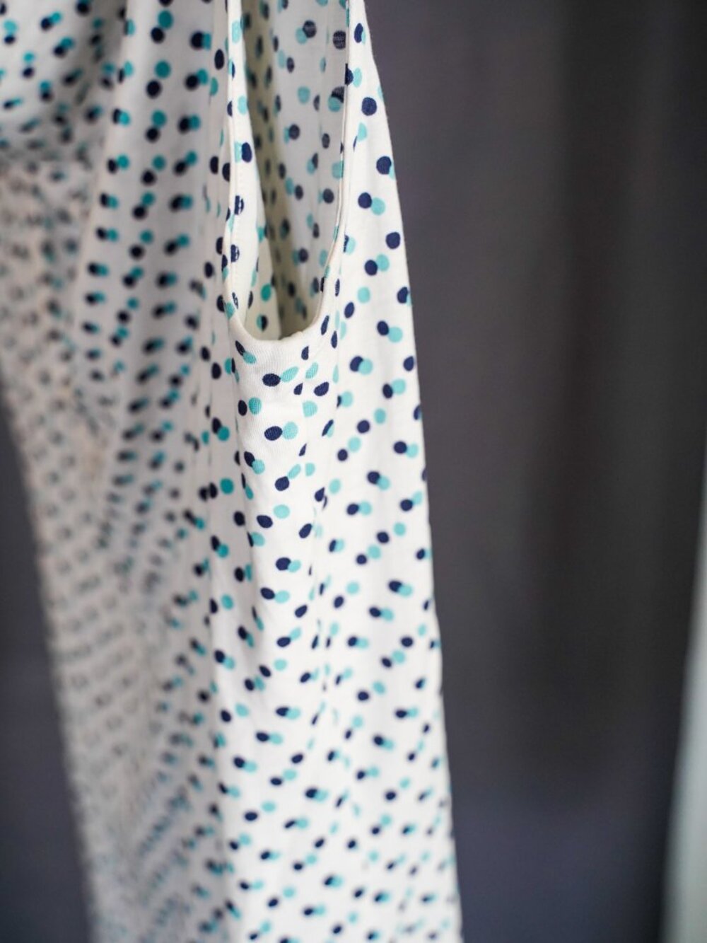 *SOLD* Boden Women's Polka Dot Cowl Neck Sleeveless Tank Top Size 10 - Picture 7 of 10